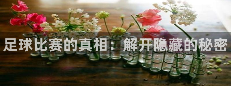 足球比赛的真相：解开隐藏的秘密